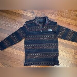 Mens north face quarter zip